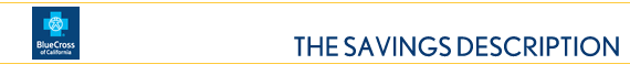 The Savings Description